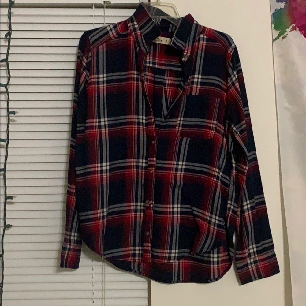 Red, White and Blue Flannel Hollister